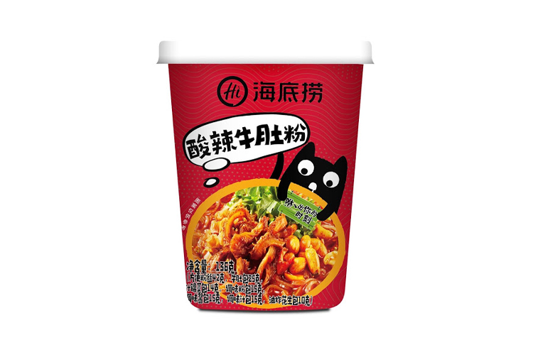 HAIDILAO HOT&SOUR BEEF NOODLE 136G